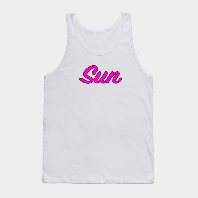 Sun Tank Top by lenn